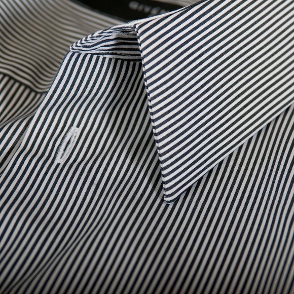 Givenchy Black and White Striped Dress Shirt - Picture 4 of 4